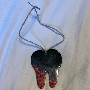 Handmade resin tooth